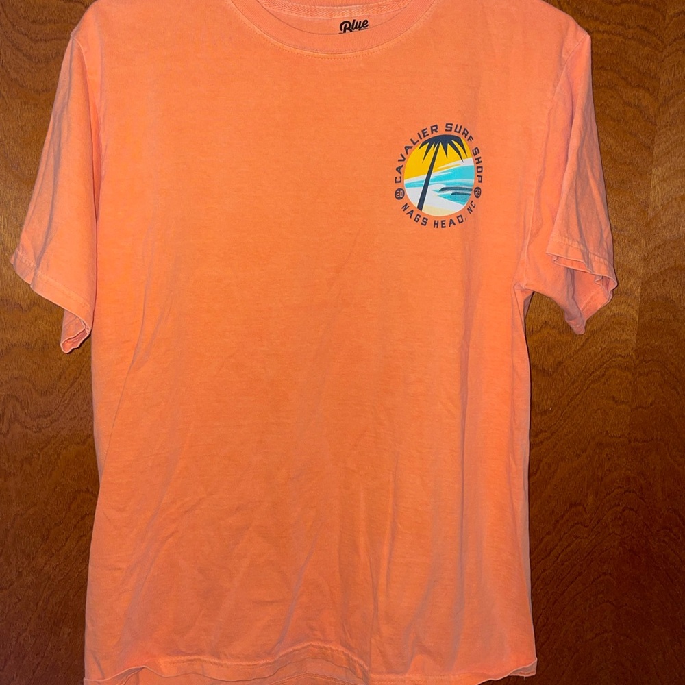 Orange Graphic T-Shirt for Men